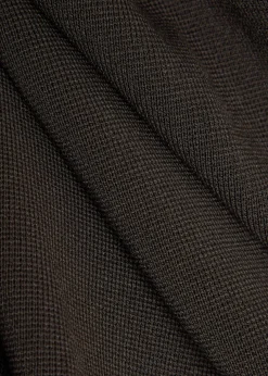 Paco Hybrid panelled knit jacket