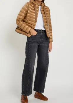 Padded nylon jacket
