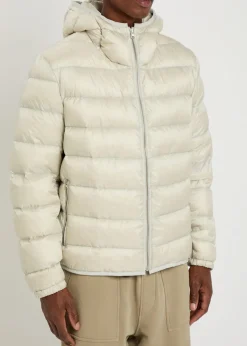 Padded nylon jacket