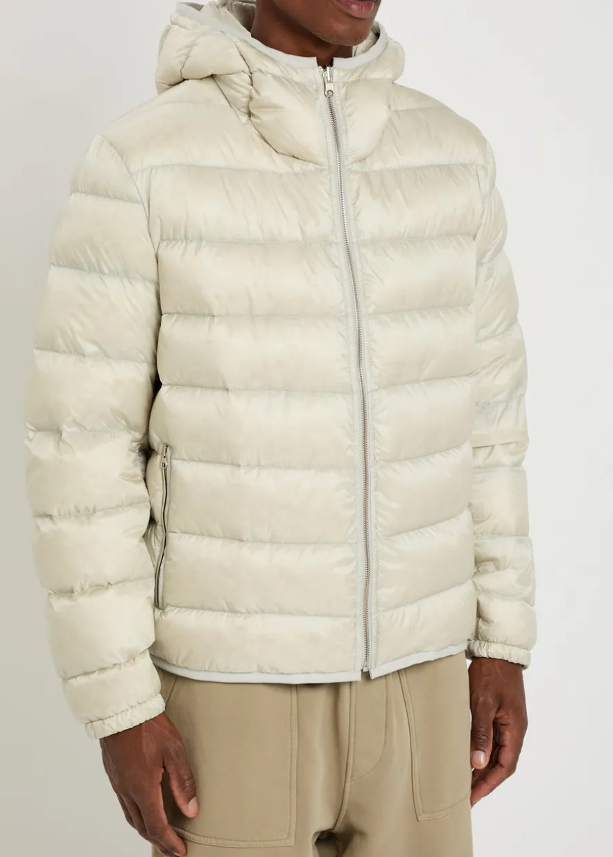 Padded nylon jacket