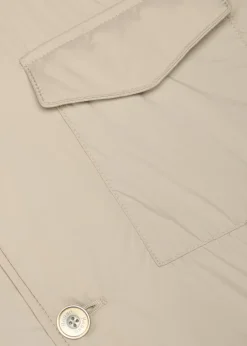Padded shell overshirt
