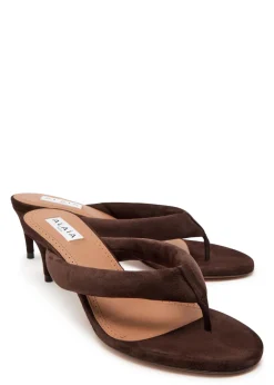 Padded 55 suede sandals