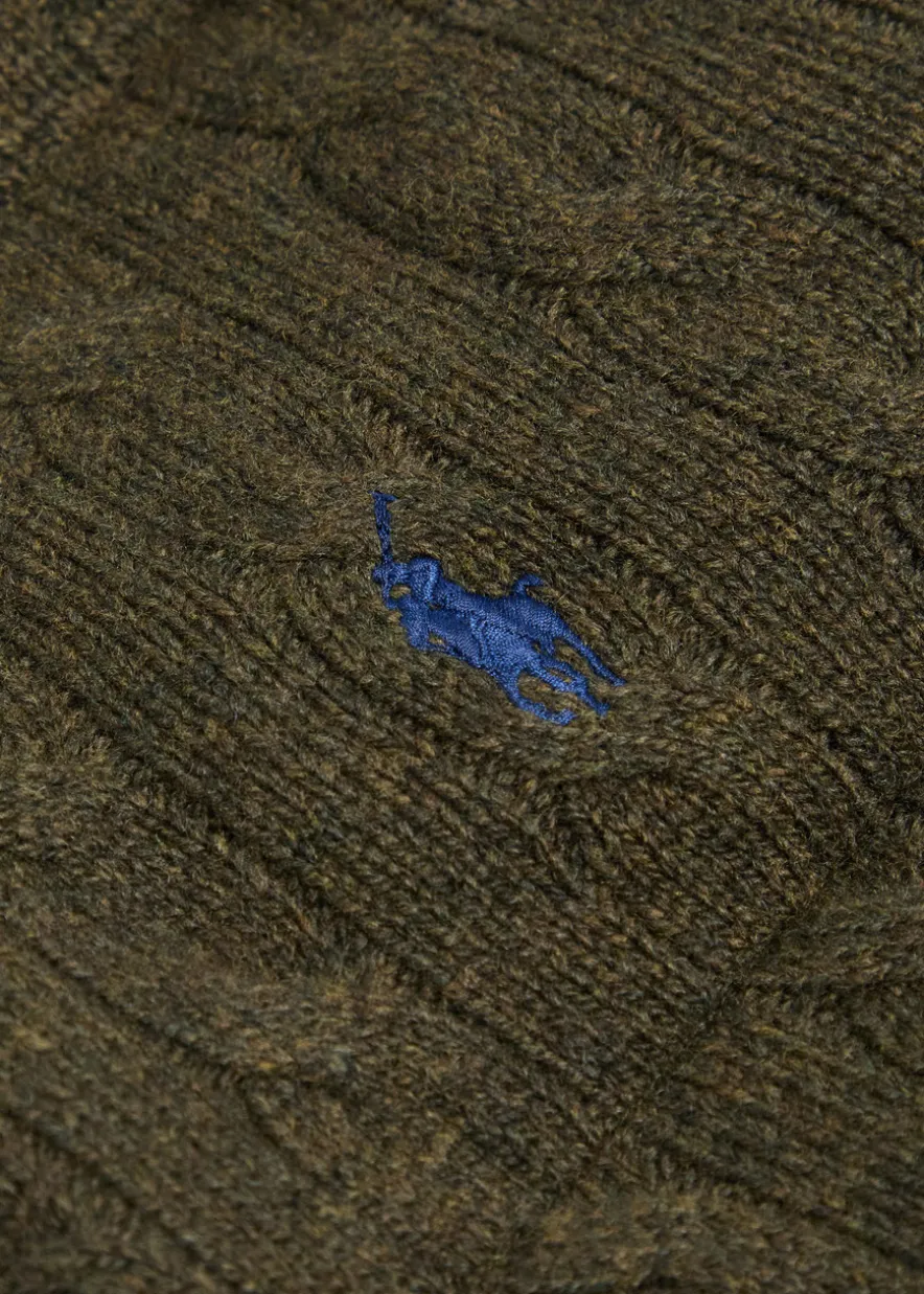 Padded wool and cashmere-blend jacket
