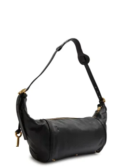 Paddington east-west grained leather shoulder bag