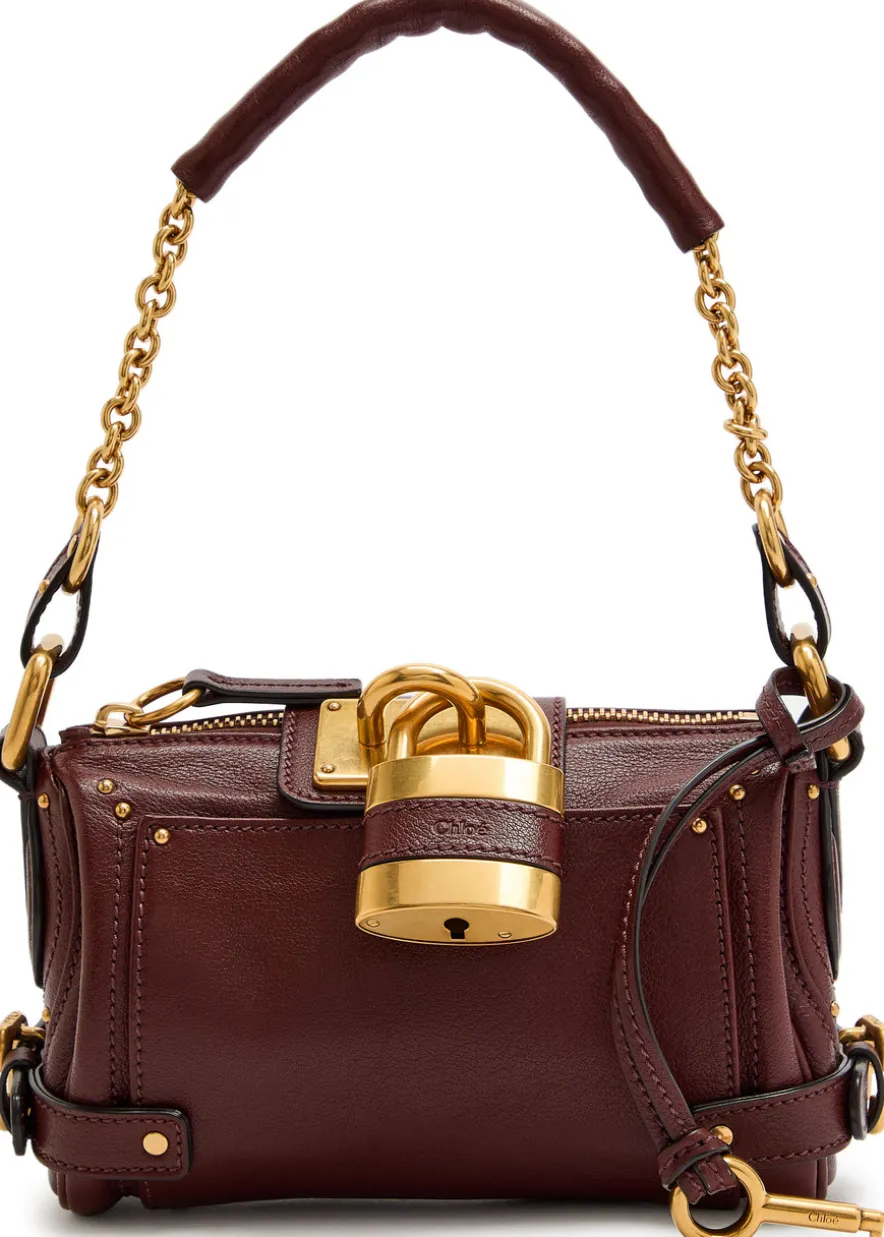 Paddington grained leather shoulder bag