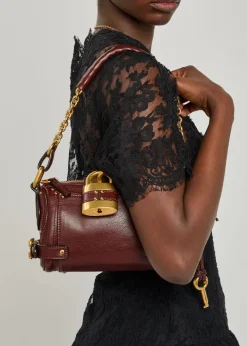 Paddington grained leather shoulder bag