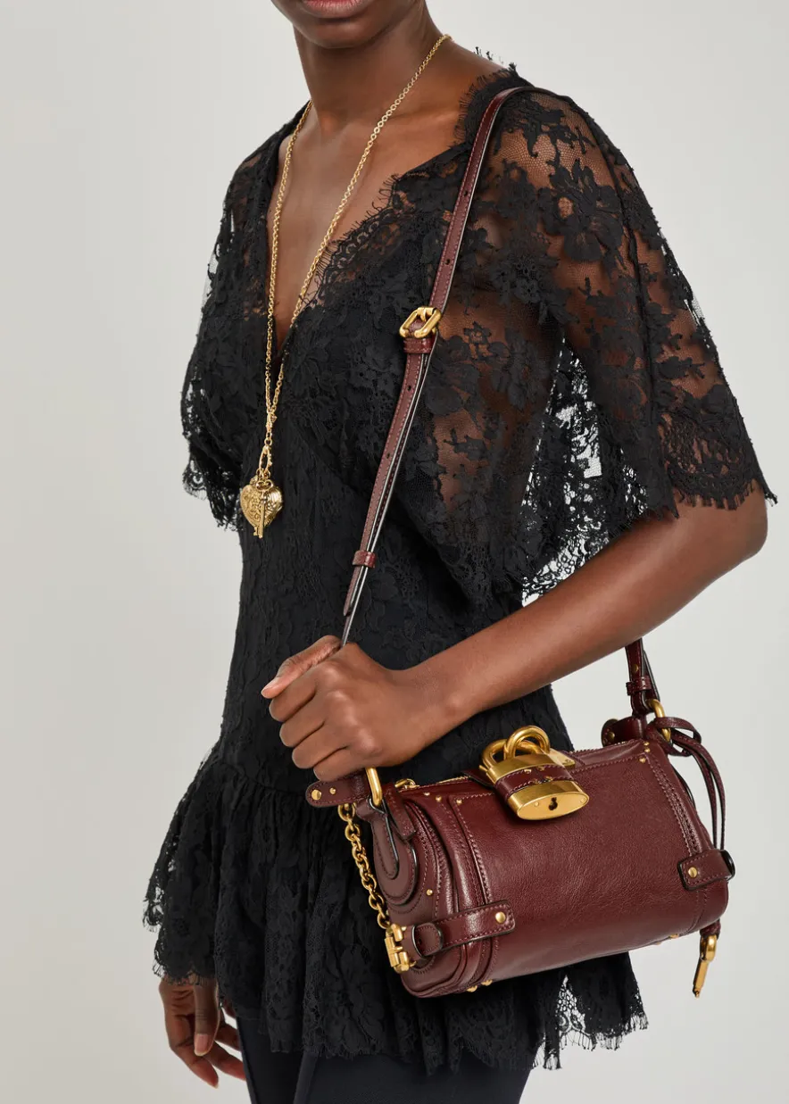 Paddington grained leather shoulder bag