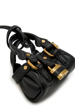 Paddington leather bag charm