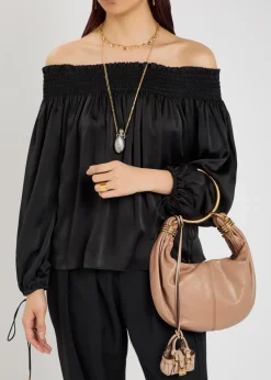 Paddington leather bag charm