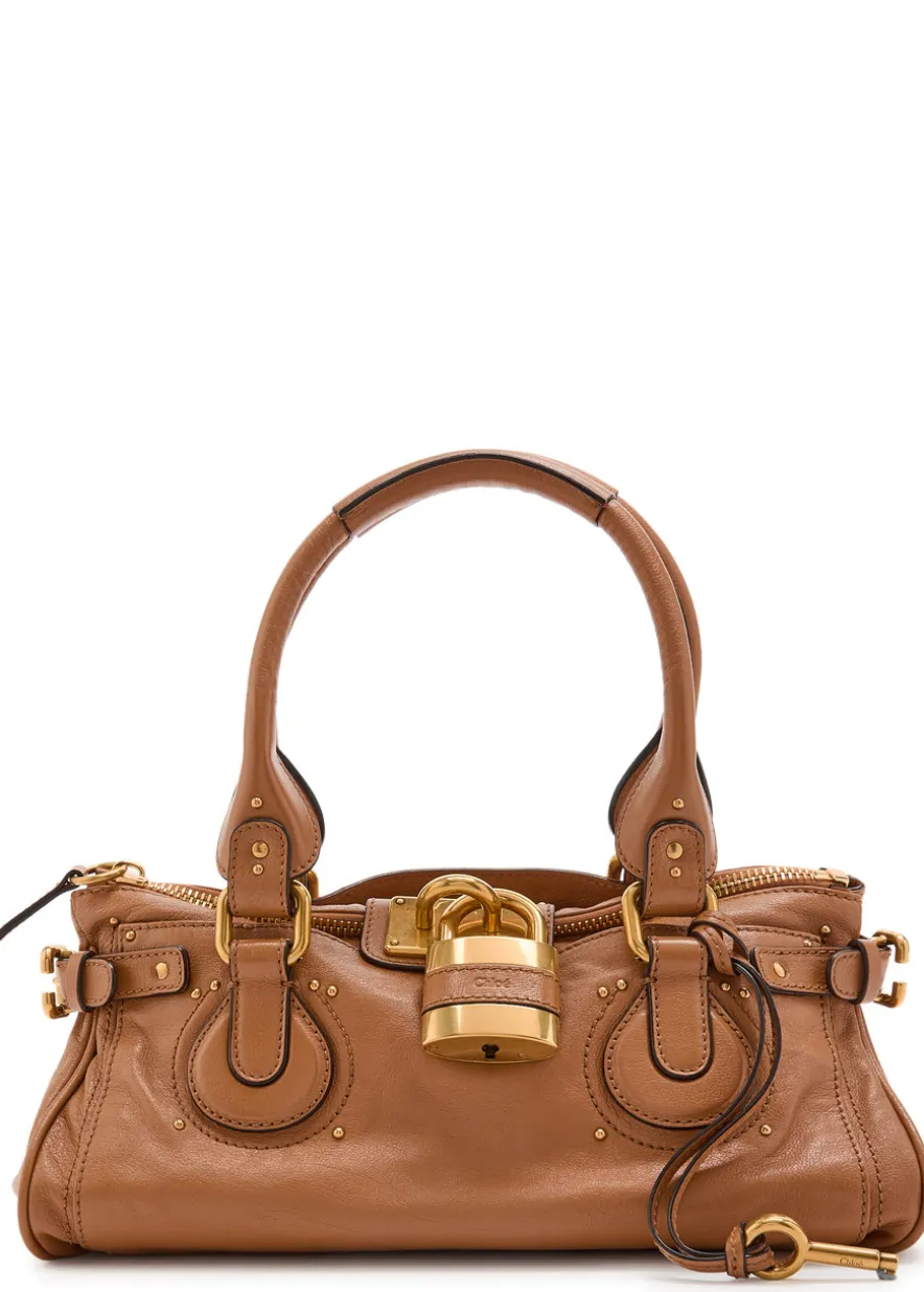 Paddington medium grained leather shoulder bag