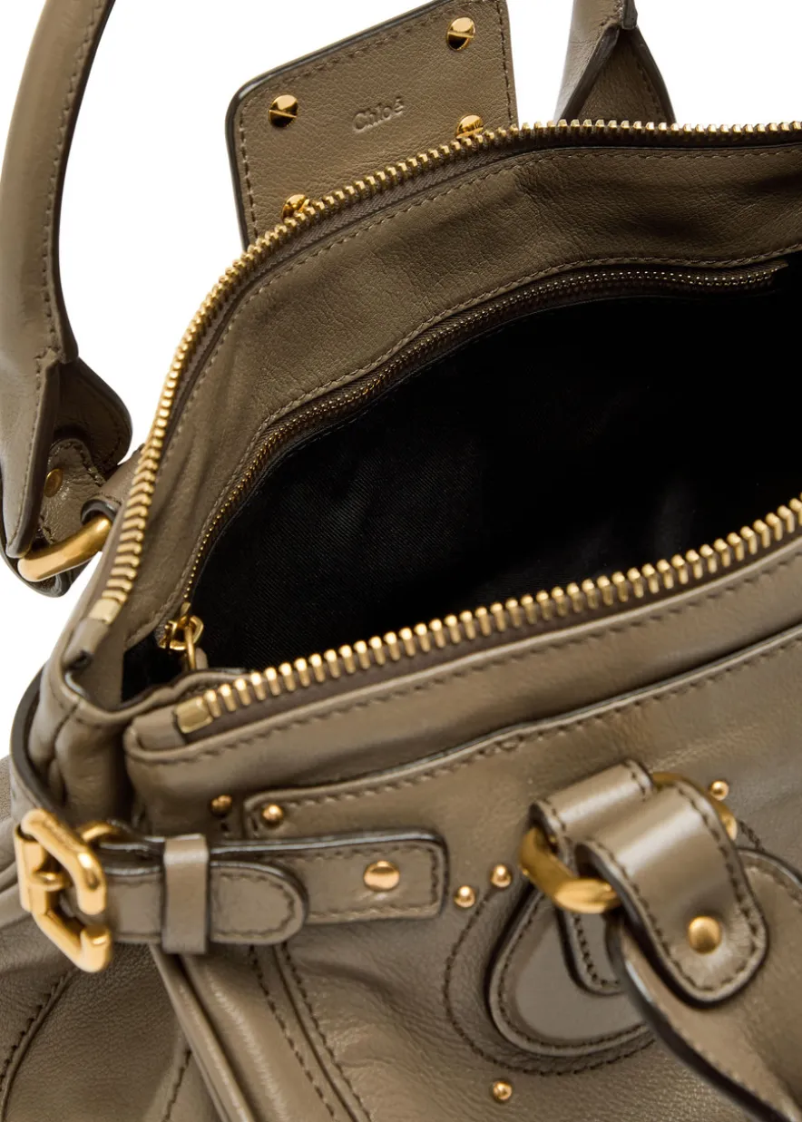 Paddington medium grained leather shoulder bag