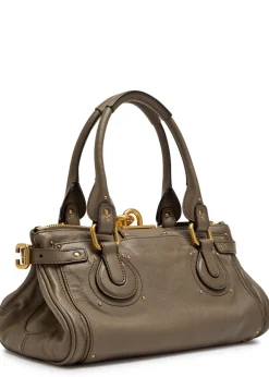 Paddington medium grained leather shoulder bag