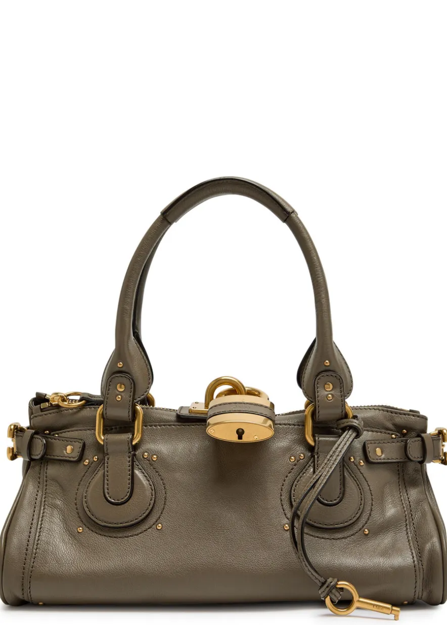 Paddington medium grained leather shoulder bag