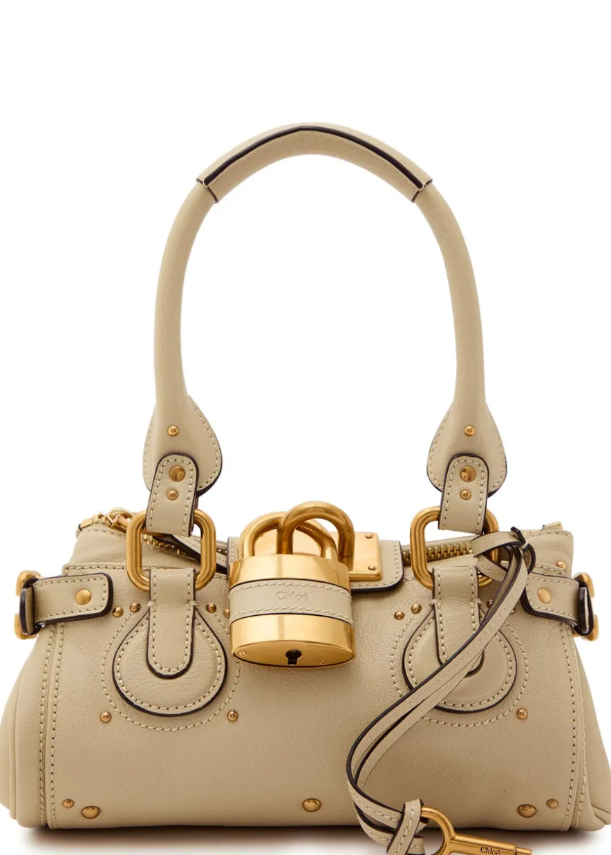 Paddington small grained leather shoulder bag