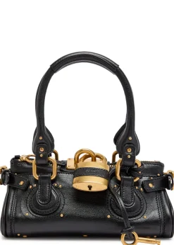 Paddington small grained leather shoulder bag