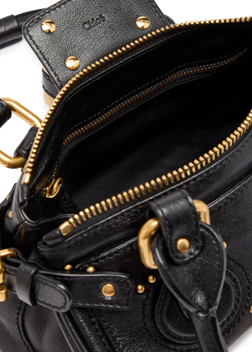 Paddington small grained leather shoulder bag