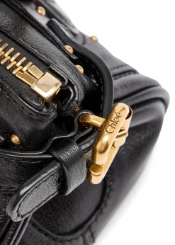 Paddington small grained leather shoulder bag