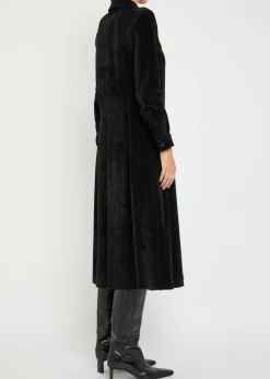 Paese corduroy midi shirt dress