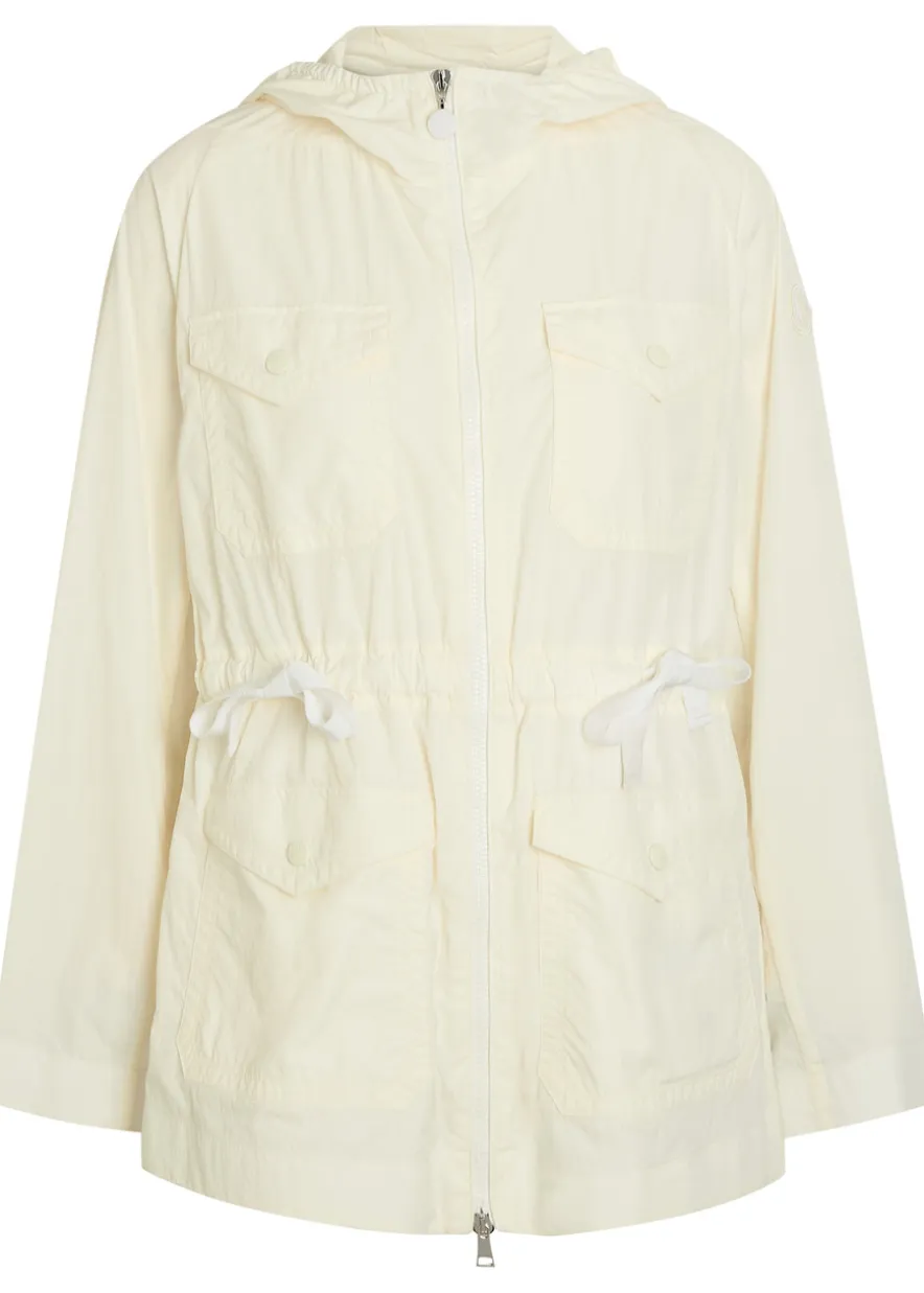 Paletuvier hooded nylon jacket