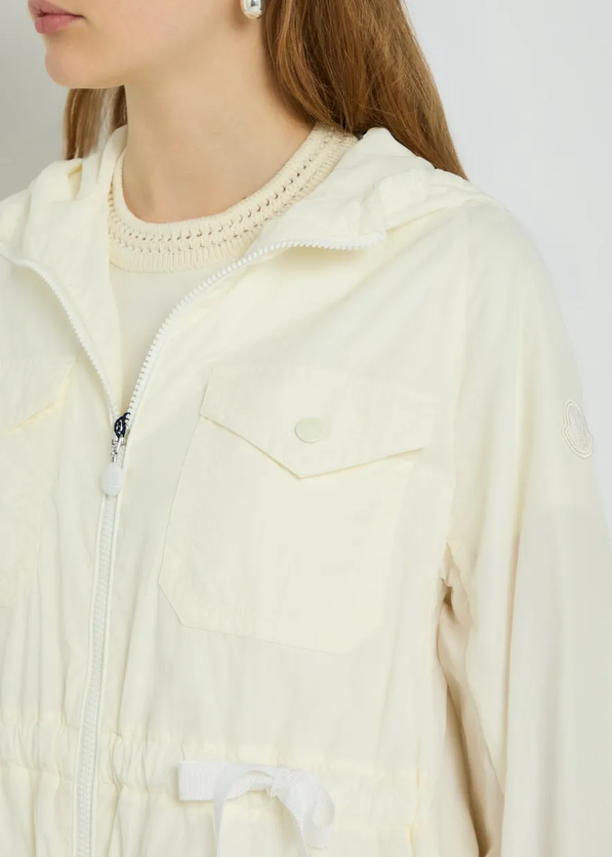 Paletuvier hooded nylon jacket