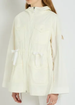 Paletuvier hooded nylon jacket