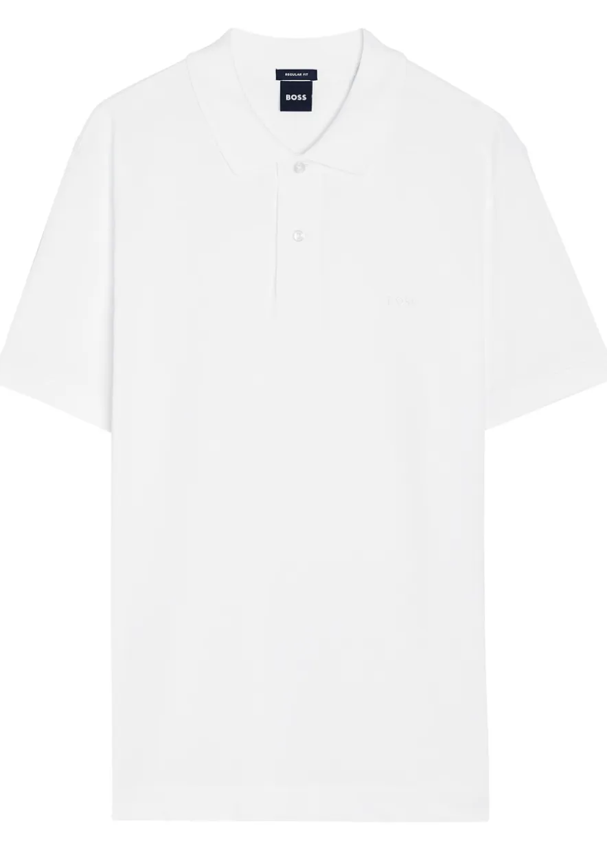 Pallas logo-embroidered piqué cotton polo shirt