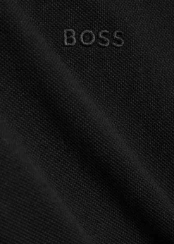 Pallas logo-embroidered piqué cotton polo shirt