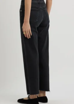 Palma cropped straight-leg jeans