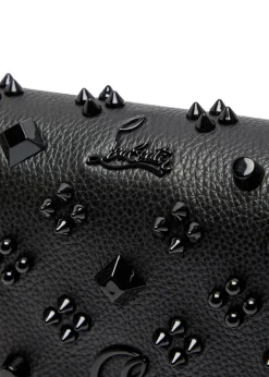 Paloma embellished leather clutch