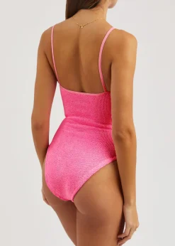 Pamela seersucker swimsuit