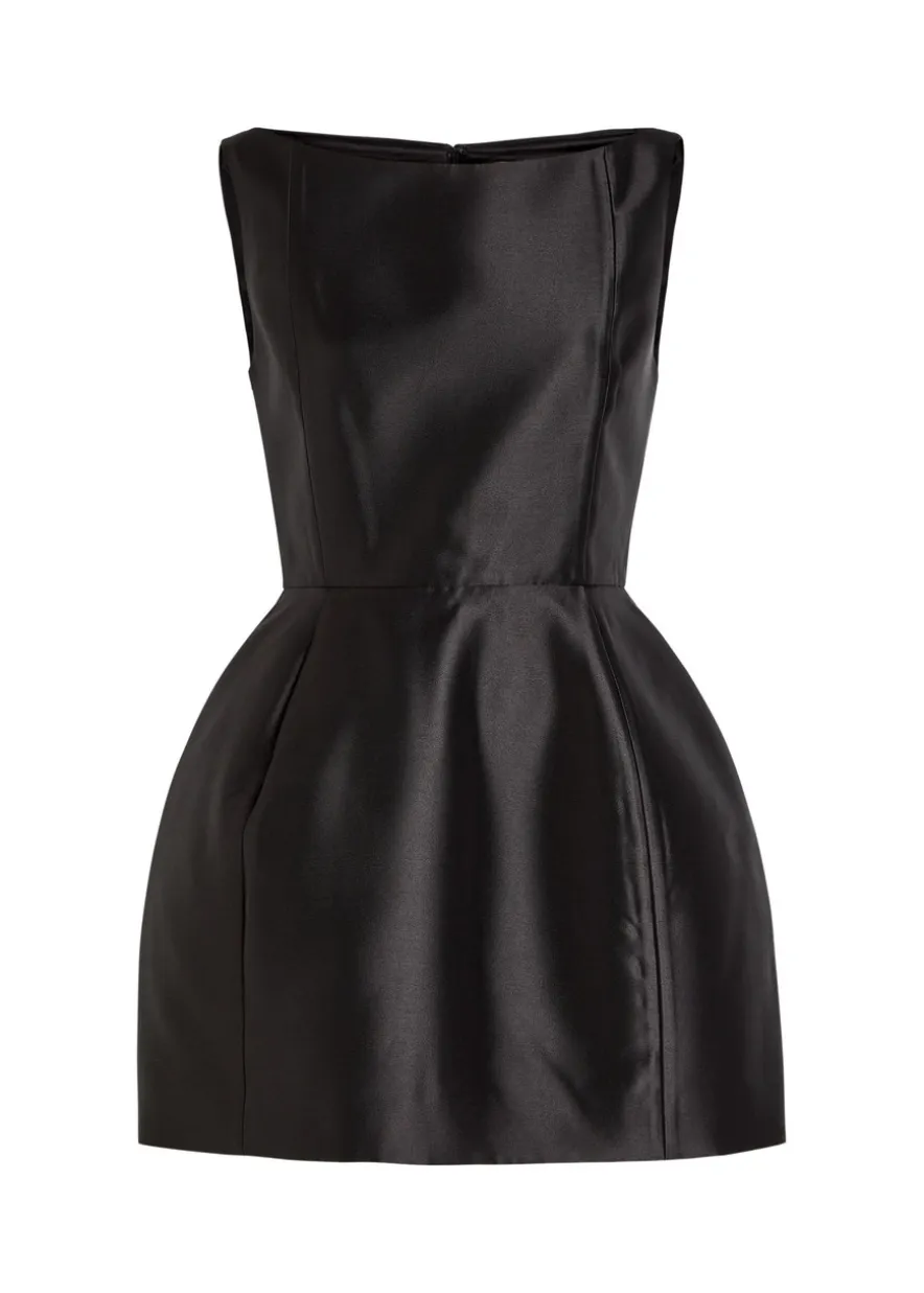 Pampero taffeta mini dress