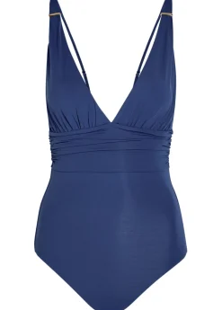 Panarea plunge V-neck swimsuit