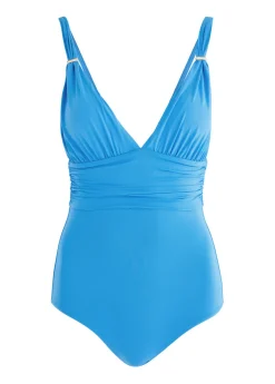 Panarea plunge V-neck swimsuit