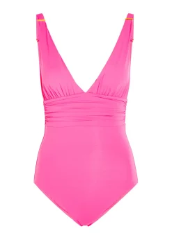 Panarea plunge V-neck swimsuit