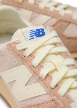 471 panelled brushed suede sneakers