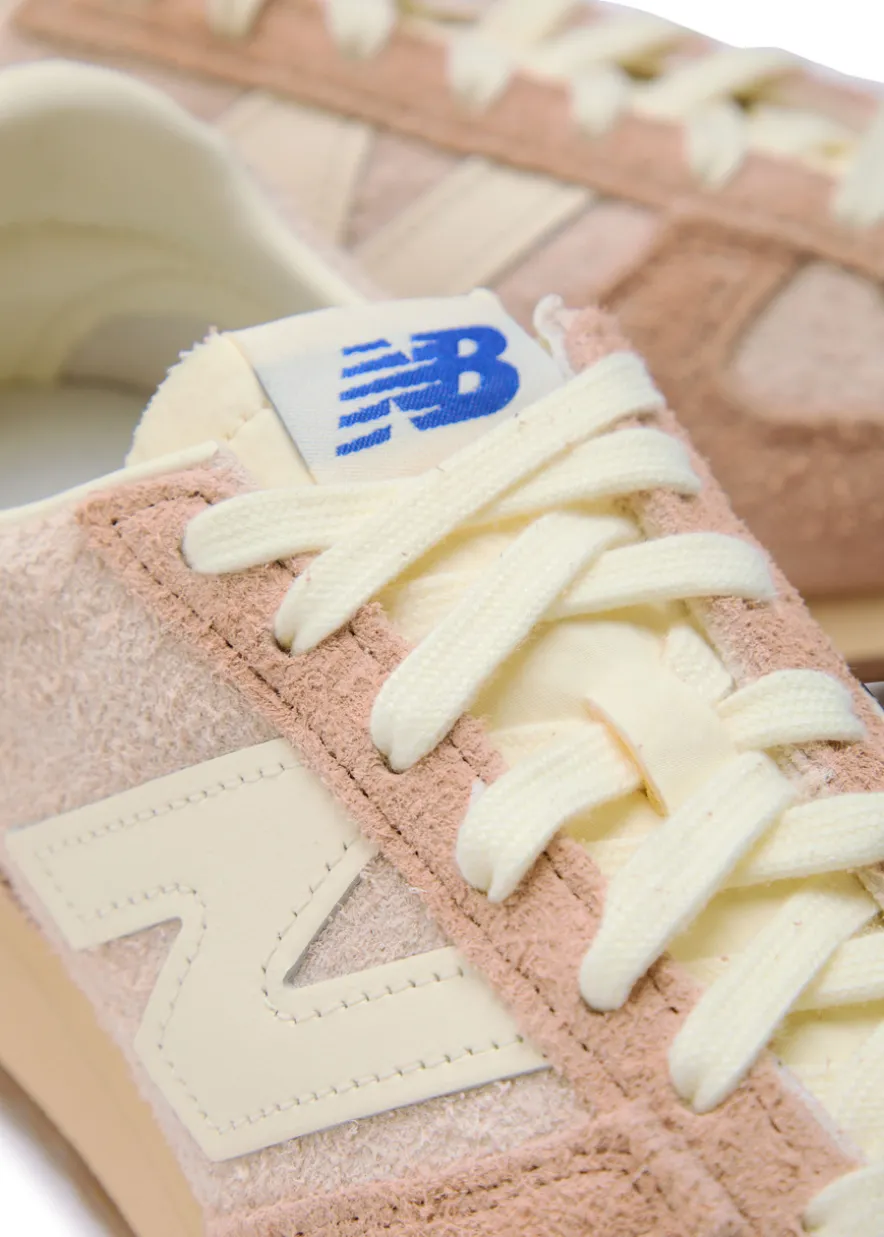471 panelled brushed suede sneakers
