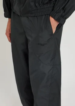 Panelled cotton-shell track pants