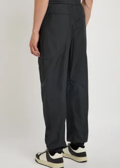 Panelled cotton-shell track pants