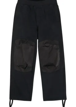Panelled cotton sweatpants