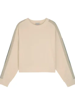 Panelled cotton sweatshirt