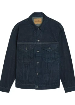 Panelled denim jacket