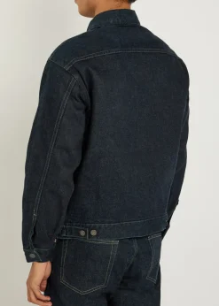 Panelled denim jacket