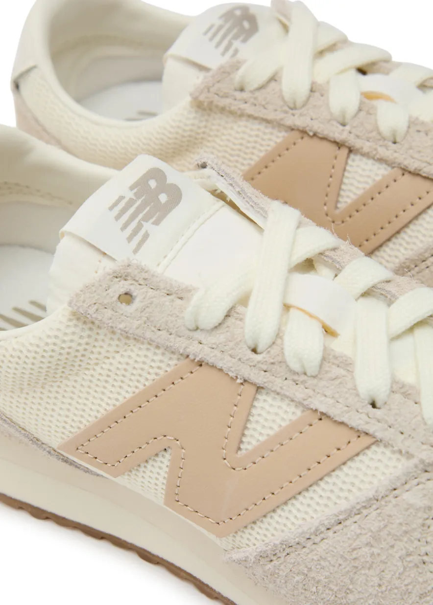 471 panelled mesh-knit sneakers