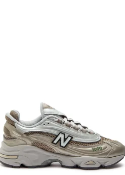 1000 panelled mesh sneakers