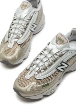 1000 panelled mesh sneakers