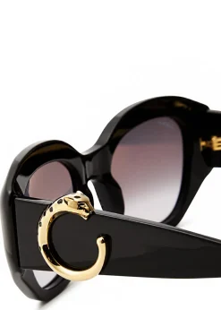 Panthère de Cartier oversized sunglasses