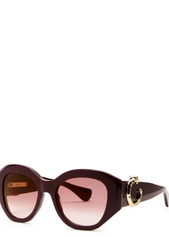 Panthère de Cartier oversized sunglasses
