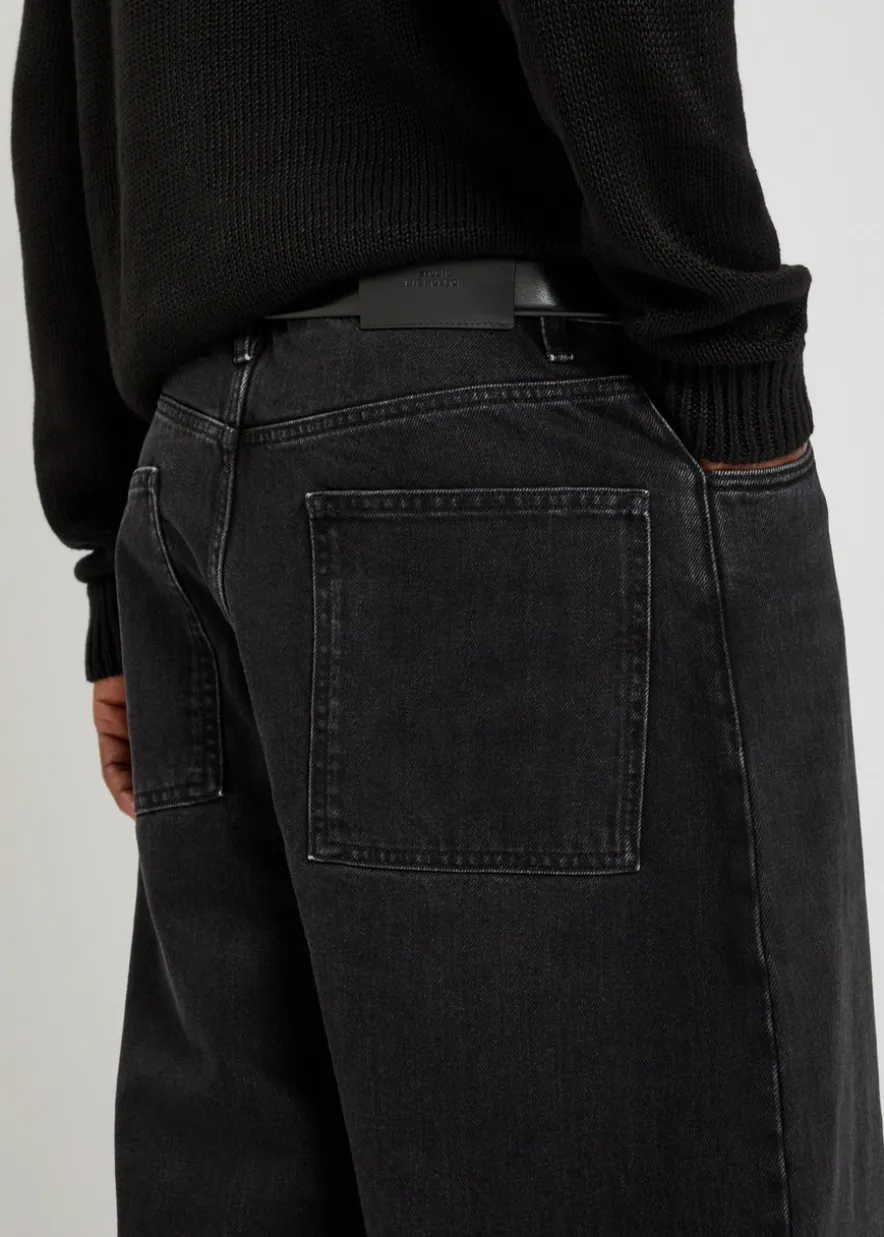 Paolo wide balloon-leg jeans