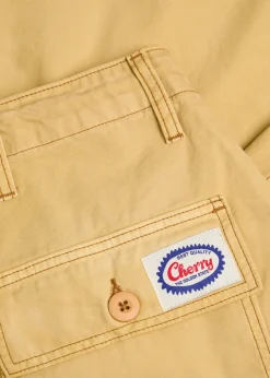 Parachute cotton-twill trousers
