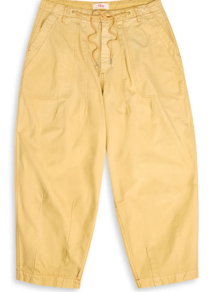 Parachute cotton-twill trousers
